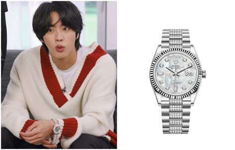 bts jin rolex|bts luxury watch collection.